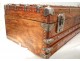 Malle Safety Officer antique travel trunk camphor twentieth century metal