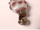 Salts bottle opaline glass opalescent silver nineteenth century