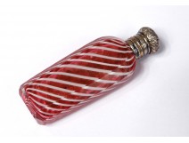 Crystal salts watermark Murano glass bottle Sars Poterie money XIX