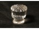 Russian rock crystal seal stamp seal carved crown Russian nineteenth century