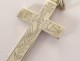 Cross pendant silver reliquary crucifixion Christ Minerva XIX