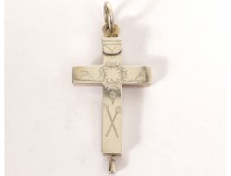 Silver reliquary reliquary cross Christ crucifixion Minerva XIX