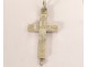 Silver reliquary reliquary cross Christ crucifixion Minerva XIX