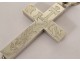 Cross reliquary pendant silver reliquary cross crucifixion XIX