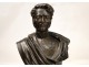 Sculpture bronze bust King Louis-Philippe, 19th