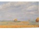 HST table mining landscape hay stacks campaign Douai Drouin nineteenth century