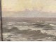 HST landscape painting sea marine October Anthonissen nineteenth Belgian school