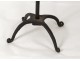 Holder candle holder résinier luster candlestick wrought iron eighteenth century