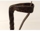 Holder candle holder résinier luster candlestick wrought iron eighteenth century