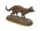 Bronze sculpture 19th fox