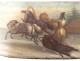 Small lacquered box hitch riders Russian Troika nineteenth snowy landscape