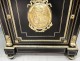 Support Furniture Napoleon III ebonized wood bronze brass gilded marble XIX