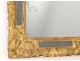 Regency mirror glazing beads ice carved gilt frame eighteenth shells