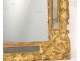 Regency mirror glazing beads ice carved gilt frame eighteenth shells