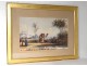 Delacroix watercolor orientalist Bedouin camel desert Maghreb XIX