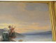 Great characters HST landscape painting Breton pilgrimage A.The Bihan XIX