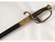 Sabre sword child infantry officer wood gilded bronze nineteenth century