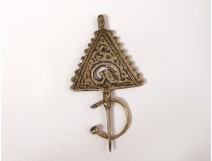 Little gem silver fibula Tizerzai Maghreb Morocco Morocco XXth