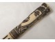 Japanese samurai cane carved decorative bird duck twentieth Japan japanese