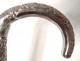 Cane former Indochina pommel cane bamboo wood silver XIX century