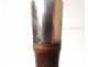 Old wooden cane pommel antique silver bamboo cane XIXth century