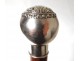 Canne old wooden antique silver pommel cane monogram nineteenth