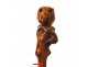 Canne old wooden carved ancient vine boxer dog head cane XIXth century