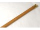 System cane physician Dr. pomander wood antique gold metal cane XIX