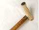 System cane dagger Coulaux &amp; Cie bamboo cane monogram antique XIX