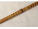 System cane dagger Coulaux &amp; Cie bamboo cane monogram antique XIX