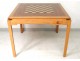 Scandinavian cherry game table Gorm Lindum Tranekær Denmark checkered XX