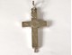 Cross reliquary cross pendant silver crown Christ Minerva XIX