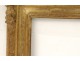 Regency carved gilt wood frame antique flowers frame french eighteenth century