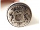 Silver metal seal wax coat of arms crest Case Count lions eighteenth flowers