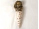 Gilt bronze perfume spray bottle shell child nineteenth century