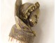 Gilt bronze perfume spray bottle shell child nineteenth century