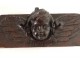 Sculpture carved wooden angel cherub putti head seventeenth century