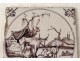 Delft earthenware tile manganese cow dairy farm female eighteenth century