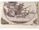 Delft earthenware tile manganese character fisherman boat boats XVIII