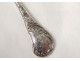 Spoon sprinkling solid silver Minerva goldsmith Queille nineteenth 53gr