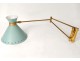 Small lamp bracket Diabolo René Mathieu Lunel stars twentieth sheet design