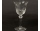 6 crystal stemware white wine cut St. Louis Tommy XXth model