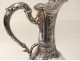 Cut crystal ewer Louis XV silver Minerva goldsmith Vaguer XIX