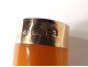 Cigarette amber 15K solid gold silver case Eustace English twentieth century