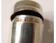 Cigarette amber 15K solid gold silver case Eustace English twentieth century