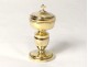 Ciborium chrismatoire travel sick old man silver gilt dome nineteenth