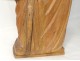 Wood carving statue St. Lucia palm eighteenth century church martyrdom