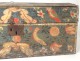 Safe Box Norman Polychrome Wood birds wedding flowers eighteenth century