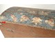 Safe Box Norman Polychrome Wood birds wedding flowers eighteenth century