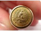 Bague pièce Dos Pesos Mexique or massif 18K Estados Unidos Mexicanos 1945